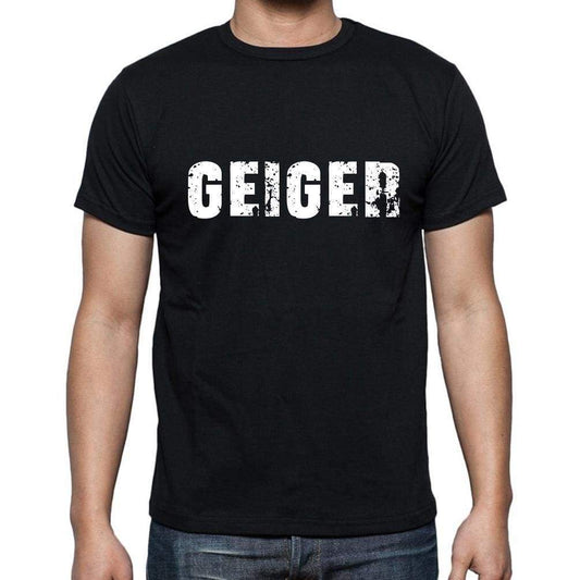 Geiger Mens Short Sleeve Round Neck T-Shirt - Casual