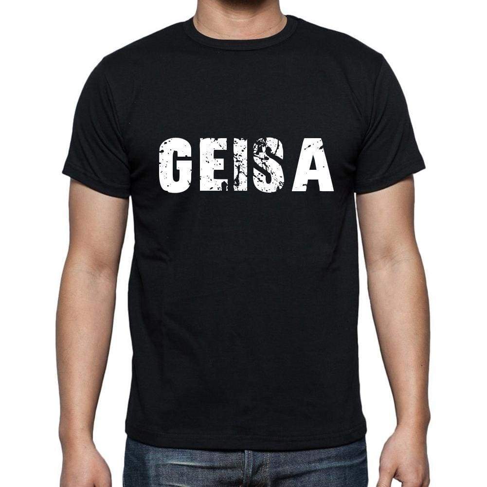 Geisa Mens Short Sleeve Round Neck T-Shirt 00003 - Casual