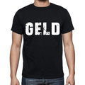 geld Men's Short Sleeve Round Neck T-shirt 00016
