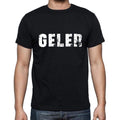 geler, French Dictionary, Men's Short Sleeve Round Neck T-shirt 00009