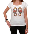 Gemini zodiac sign, White Women's T-shirt, 100% cotton 00214