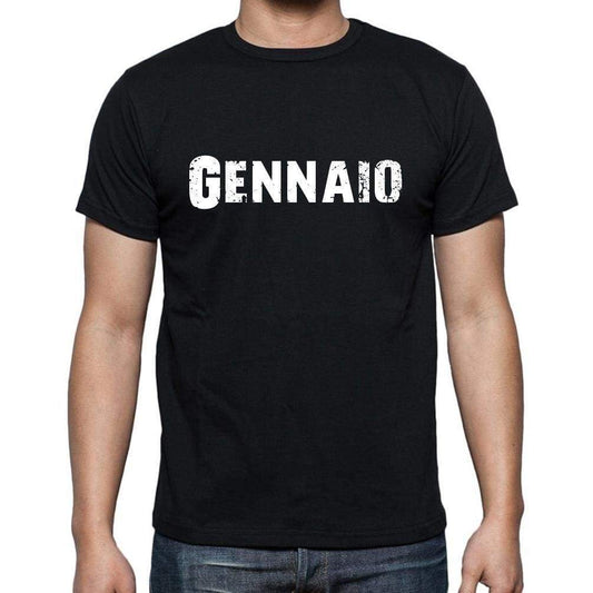 Gennaio Mens Short Sleeve Round Neck T-Shirt 00017 - Casual