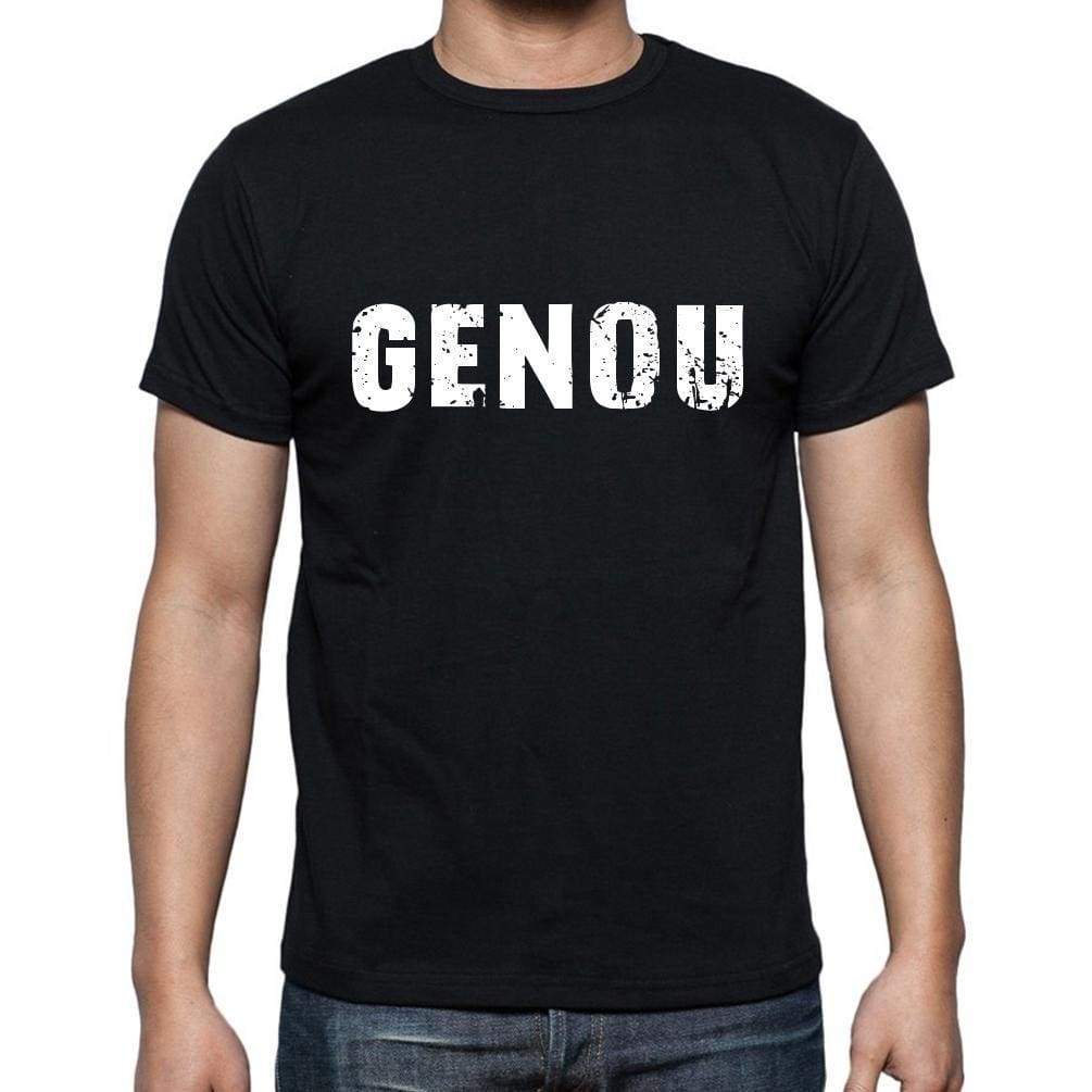 Genou French Dictionary Mens Short Sleeve Round Neck T-Shirt 00009 - Casual