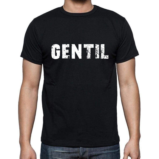 Gentil French Dictionary Mens Short Sleeve Round Neck T-Shirt 00009 - Casual