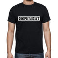 Geophysicist t shirt, mens t-shirt, occupation, S Size, Black, Cotton