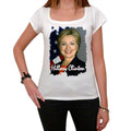 George W, Kurzarm-T-Shirt mit U-Ausschnitt für Damen 00139