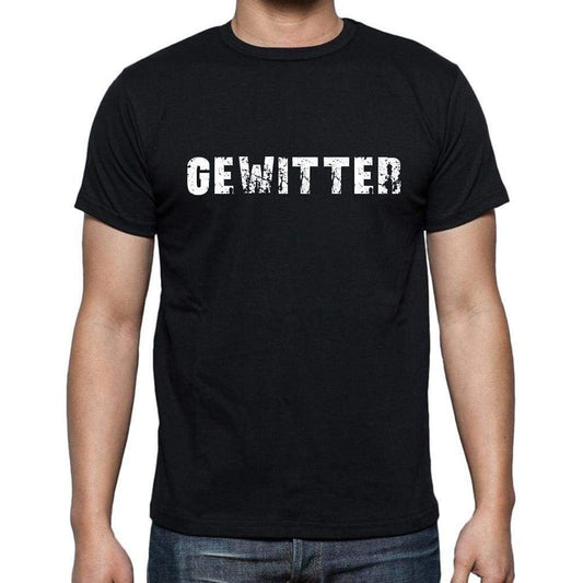 Gewitter Mens Short Sleeve Round Neck T-Shirt - Casual