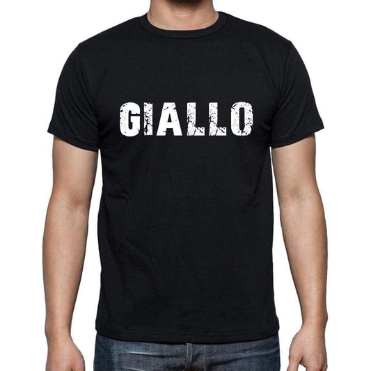 Giallo Mens Short Sleeve Round Neck T-Shirt 00017 - Casual