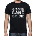GIBSON Family Gang Tshirt, Men's Tshirt, Black Tshirt, Gift T-shirt 00033