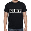 Gilder t shirt, mens t-shirt, occupation, S Size, Black, Cotton