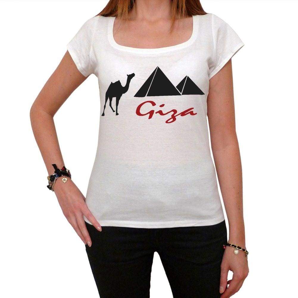 Giza Tshirt Womens Short Sleeve Scoop Neck Tee 00181