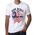God Bless the USA Men's Short Sleeve Round Neck T-shirt