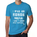 GOLFER What Happened, Blue, Men's Short Sleeve Round Neck T-shirt, gift t-shirt 00322