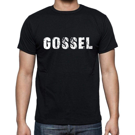 Gossel Mens Short Sleeve Round Neck T-Shirt 00003 - Casual