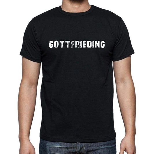 Gottfrieding Mens Short Sleeve Round Neck T-Shirt 00003 - Casual