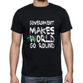 gouvernement, World Goes Round, Homme manches courtes Col rond T-shirt 00082
