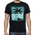 grand, beach holidays in grand, beach t shirts, Men's Short Sleeve Round Neck T-shirt 00028
