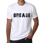 Grease Mens T Shirt White Birthday Gift 00552 - White / Xs - Casual