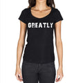 greatly Women's Short Sleeve Round Neck T-shirt