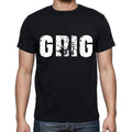 grig Men's Short Sleeve Round Neck T-shirt 00016