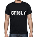 grisly ,Men's Short Sleeve Round Neck T-shirt 00004