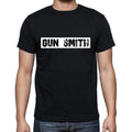 Gun Smith t shirt, mens t-shirt, occupation, S Size, Black, Cotton