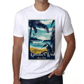 Gwadar West, Pura Vida, Beach Name, White, Men's Short Sleeve Round Neck T-shirt 00292