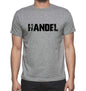 Handel Grey Mens Short Sleeve Round Neck T-Shirt 00018 - Grey / S - Casual