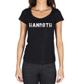 hanroth, German Cities Black, Women's Short Sleeve Round Neck T-shirt 00002