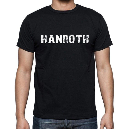 Hanroth Mens Short Sleeve Round Neck T-Shirt 00003 - Casual