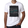 Happiness is a perfume, Men's White tee, 100% Cotton 00169