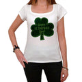 Happy Saint Patrick's Day in shamrok, T-Shirt for women,t shirt gift 00151