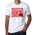 Happy Valentine's Day 1 Herren-T-Shirt, Weiß, 100 % Baumwolle 00156