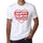 Happy Valentines Day Heart Mens Tee White 100% Cotton 00156