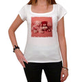 Happy Valentine's Day Teddy Bears, Tshirt, White Women's T-shirt 00157