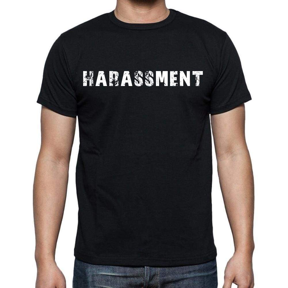 Harassment Mens Short Sleeve Round Neck T-Shirt - Casual