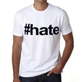 hate Hashtag Men's Short Sleeve Round Neck T-shirt 00076