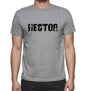 Hector Grey Mens Short Sleeve Round Neck T-Shirt 00018 - Grey / S - Casual