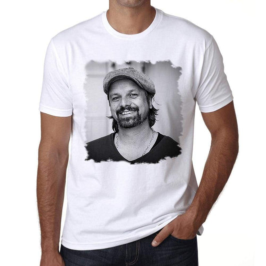 Henning Wehland Mens T Shirt White Birthday Gift 00515 - White / Xs - Casual