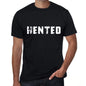 Hented Mens Vintage T Shirt Black Birthday Gift 00554 - Black / Xs - Casual