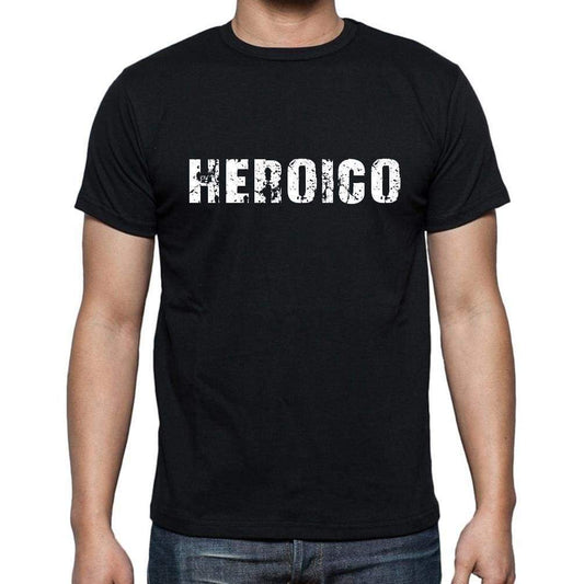 Heroico Mens Short Sleeve Round Neck T-Shirt - Casual