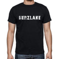 herzlake, Men's Short Sleeve Round Neck T-shirt 00003