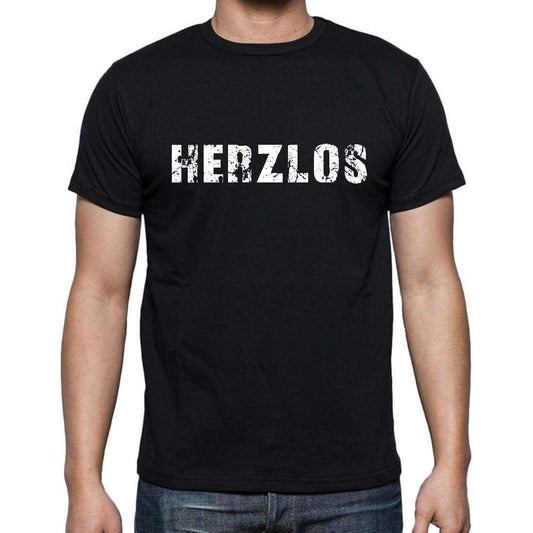 Herzlos Mens Short Sleeve Round Neck T-Shirt - Casual