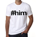 him Hashtag Men's Short Sleeve Round Neck T-shirt 00076