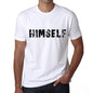 Himself Mens T Shirt White Birthday Gift 00552 - White / Xs - Casual