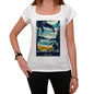 Hindag-An Falls Pura Vida Beach Name White Womens Short Sleeve Round Neck T-Shirt 00297 - White / Xs - Casual