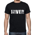 hiver, Französisches Wörterbuch, Herren-Kurzarm-Rundhals-T-Shirt 00009