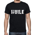 huile, French Dictionary, Men's Short Sleeve Round Neck T-shirt 00009