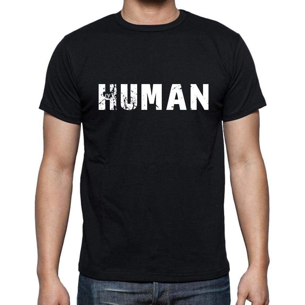 Human Mens Short Sleeve Round Neck T-Shirt - Casual