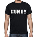 humor Men's Short Sleeve Round Neck T-shirt , Black T-shirt EN
